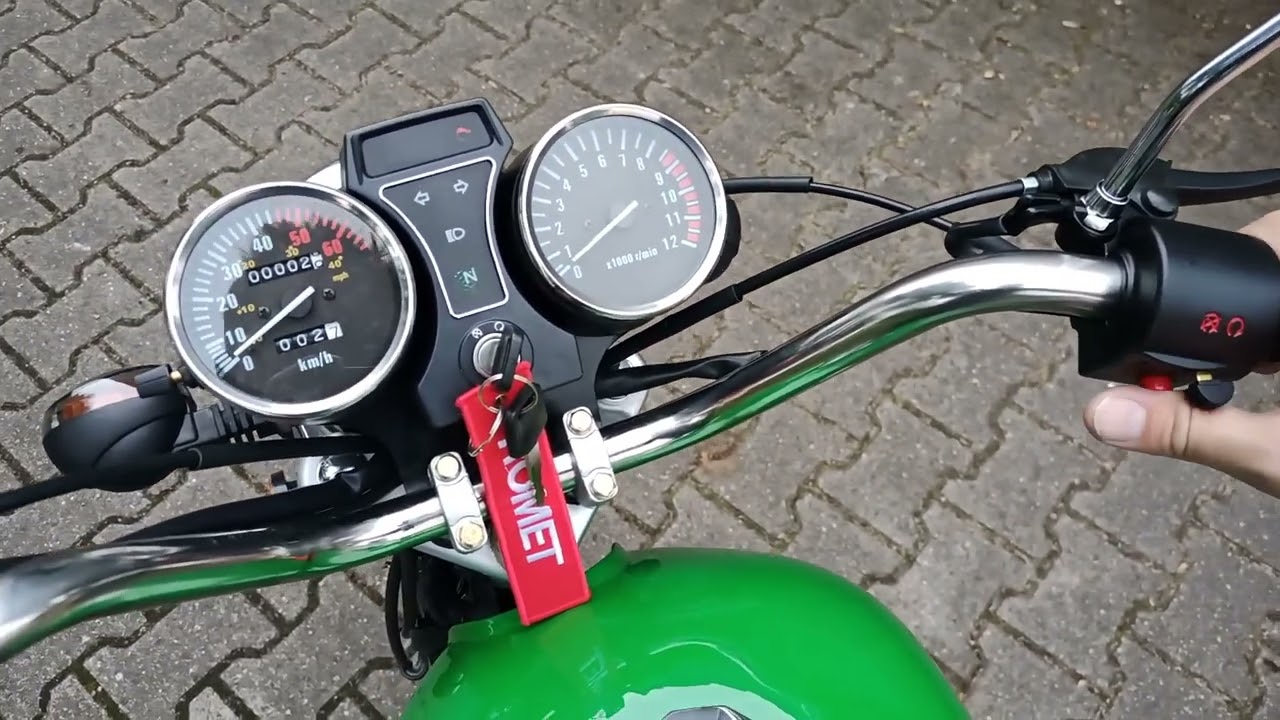 romet ogar 202 50ccm gr&uuml;n rundumm
