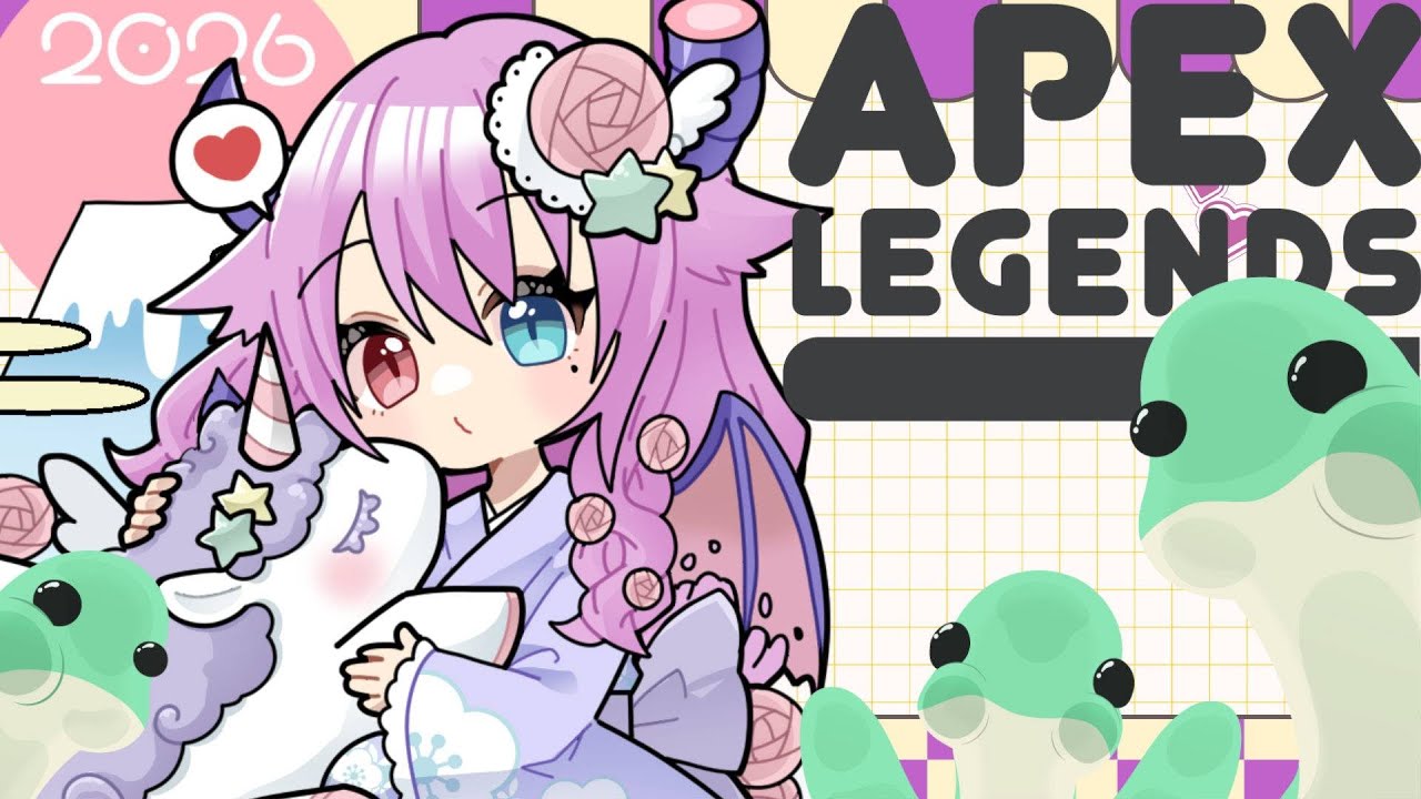 【 APEX/メン限のみ参加◎ 】2週間ぶりのAPEX！浦島太郎状態でも戦える？11時まで【＃悪羽美咲＃デッドバイデイライト  】