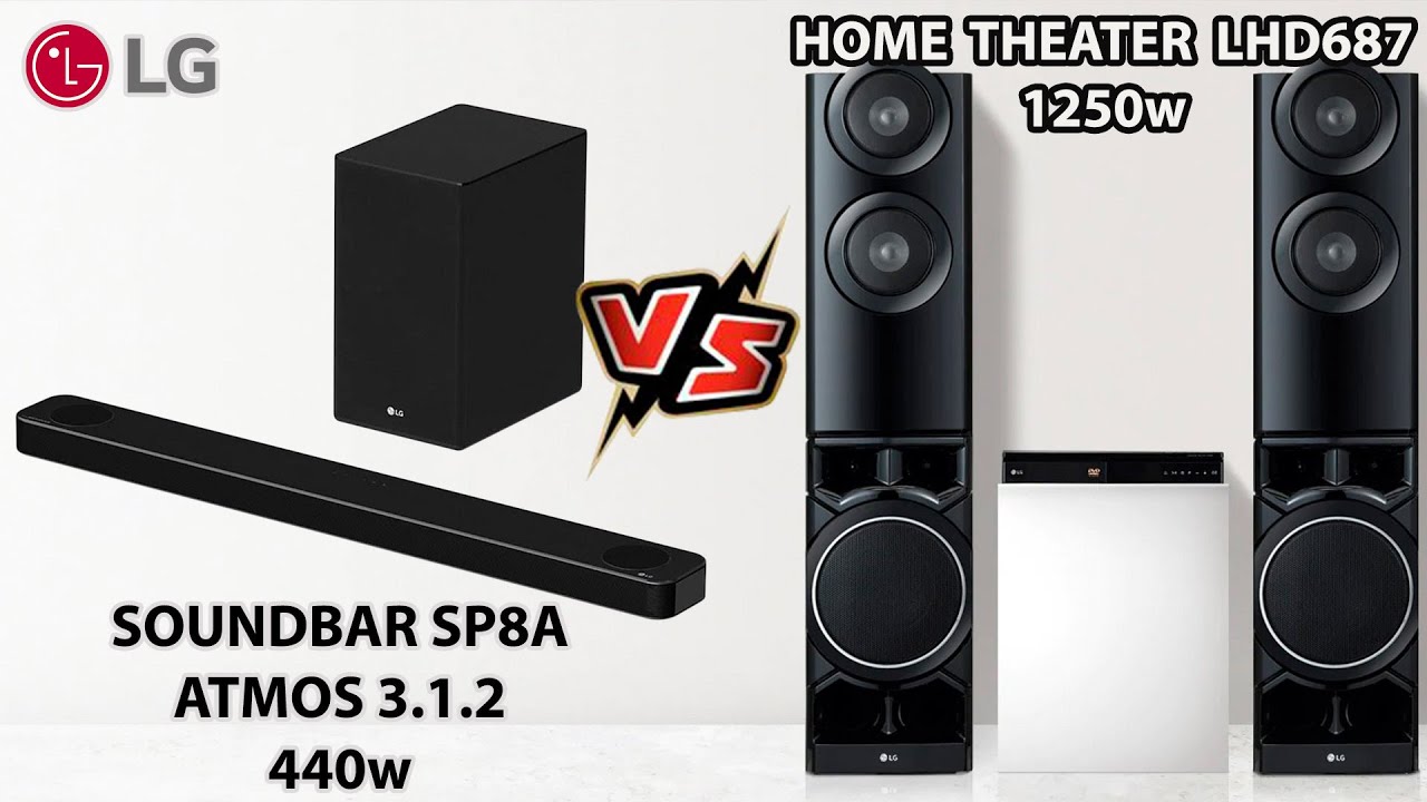 SOUNDBAR VS HOME THEATER COMPARATIVO TÉCNICO