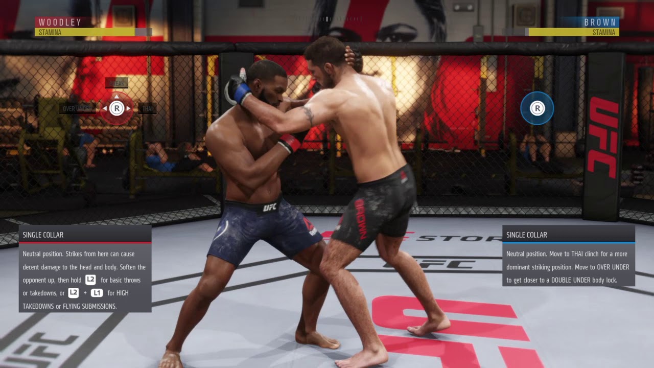 EA UFC 3 - Muay Thai & Single Collar Clinch - Denials & Tips