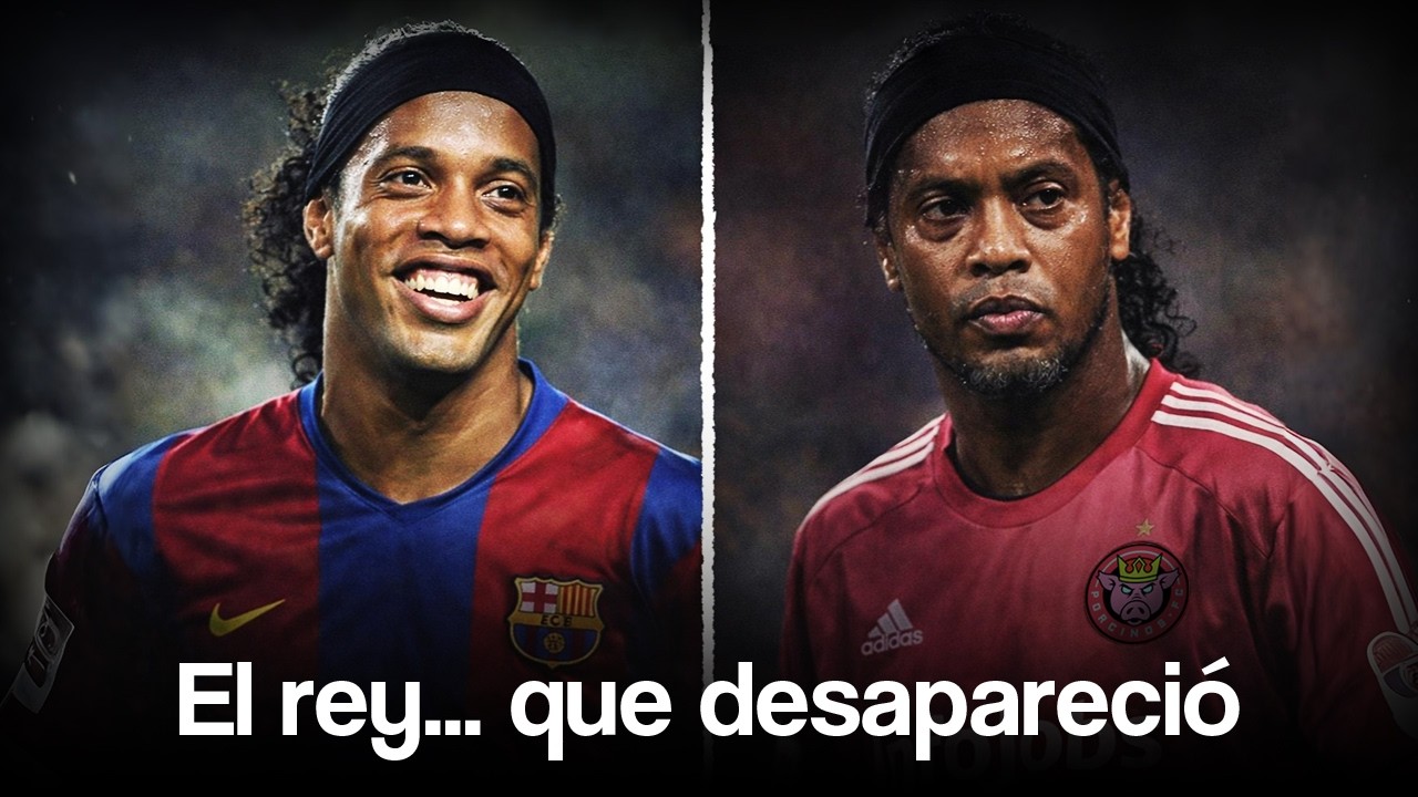 ¿En qué momento desapareció Ronaldinho?