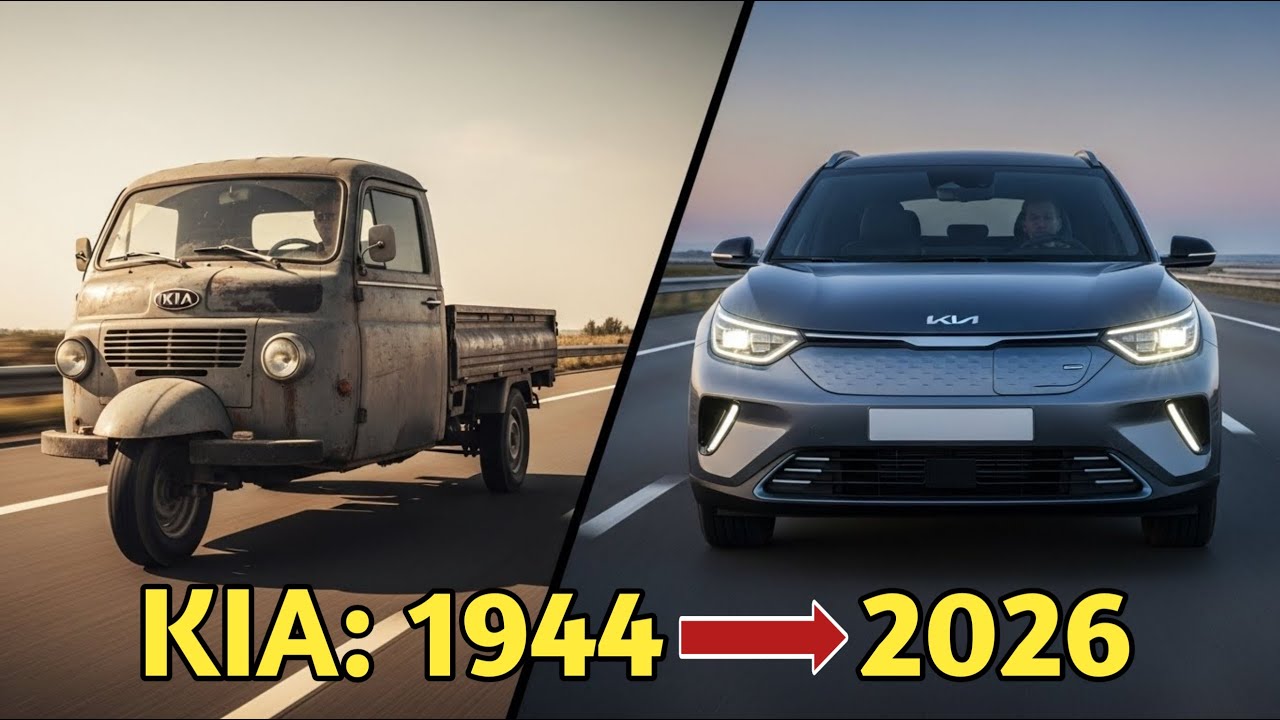 KIA 1944 ➝ 2025 | The INSANE Evolution of KIA Cars You Won’t Believe