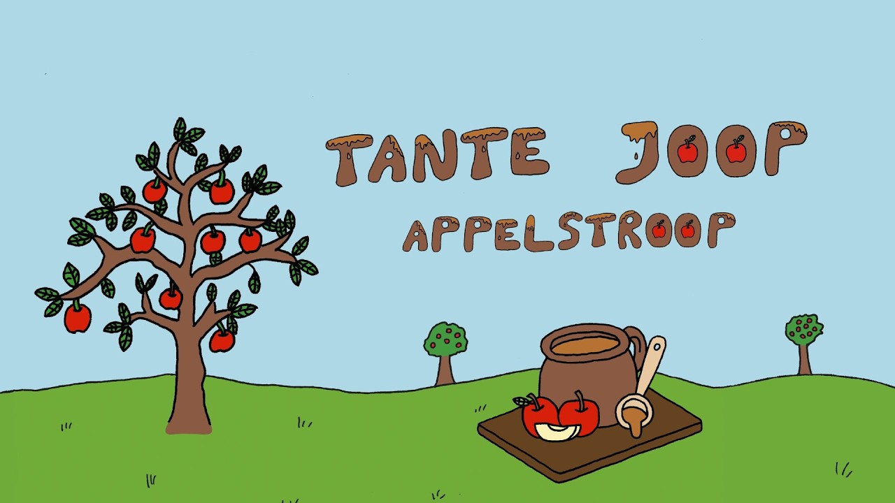 Tante Joop Appelstroop #kinderliedje #muziekvoorkinderen #kindermuziek #appelstroop
