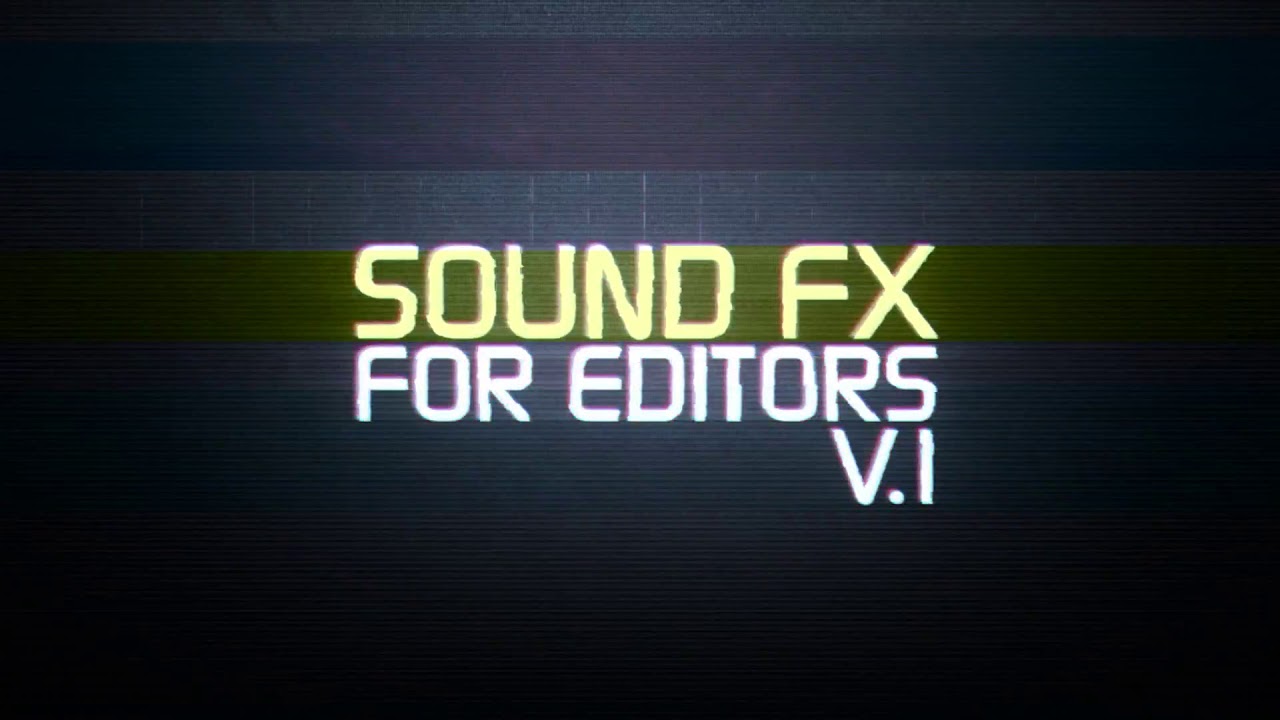Rampant Design Tools   Sound Effects for Editors v1