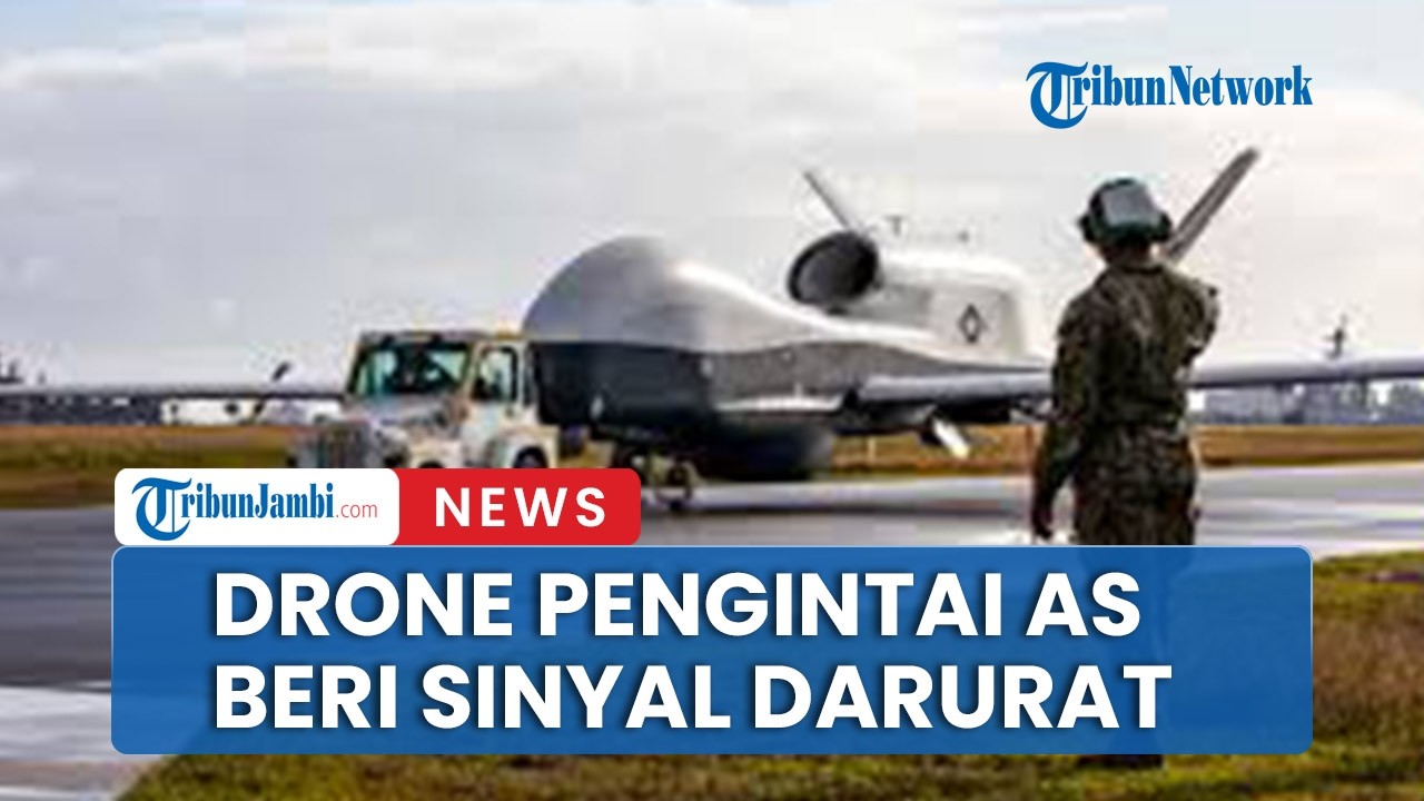 Drone AS Beri Sinyal Darurat Hilang Kontak Di Perbatasan