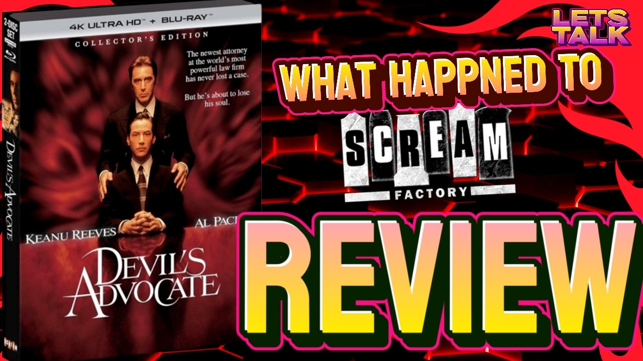 Devis advocate - Film & 4k blu ray review - Has Scream factory lost its way?