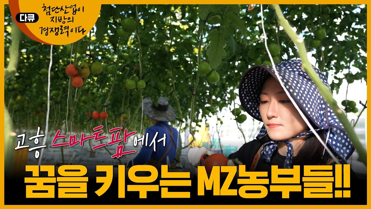 [첨단산업이 지방의 경쟁력이다] 고흥 스마트팜에서 꿈을 키우는 MZ농부들!!