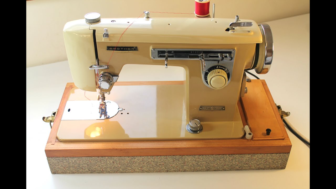 How to use a vintage sewing machine brother 345