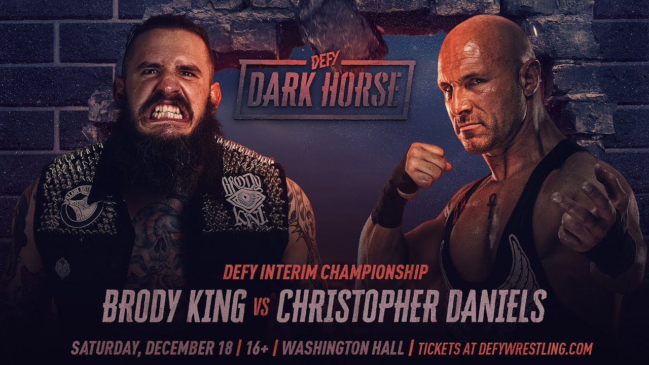 Brody King Vs Christopher Daniels | DEFYNOW | DEC 24TH 2021