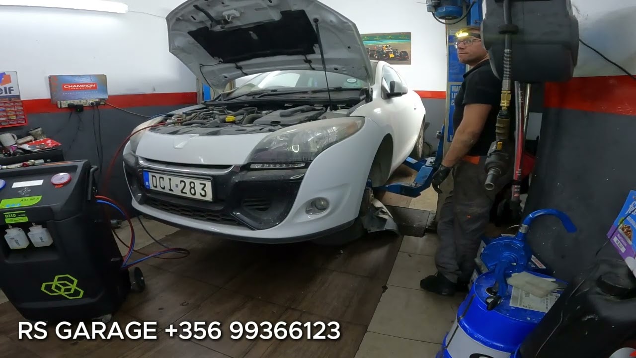 Renault Megane a/c condenser replacement