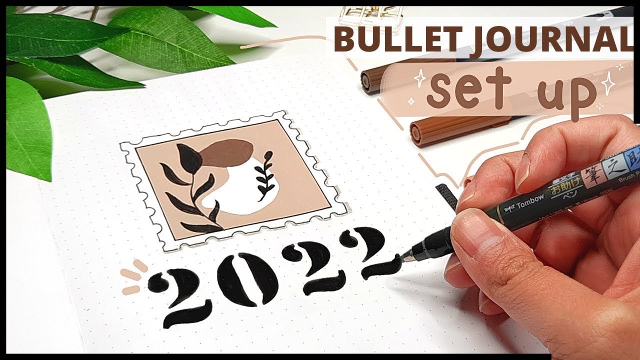 Simple 2022 Bullet Journal Setup *BEGINNER FRIENDLY*
