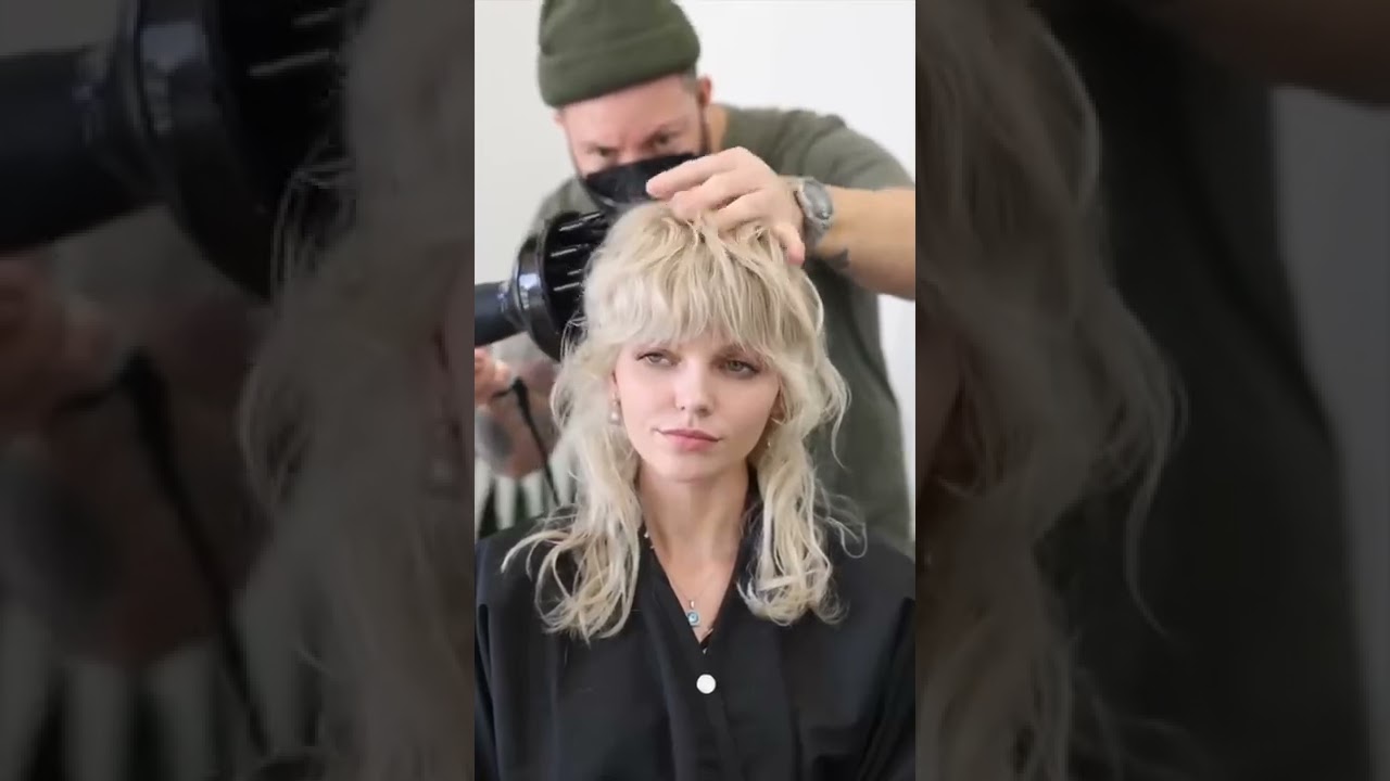Shag mullet vibes using IGK Thirsty Girl & Beach Club #shorts #hair #hairstyle