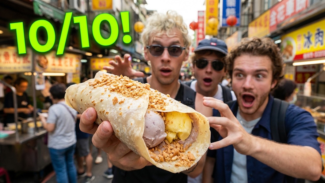 I Tried the MOST EXOTIC Food in Taipei