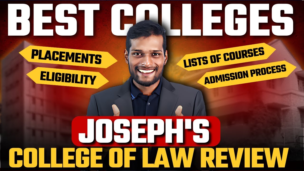 Bengaluru's BEST Law College EXPOSED St Joseph's College of Law Review
