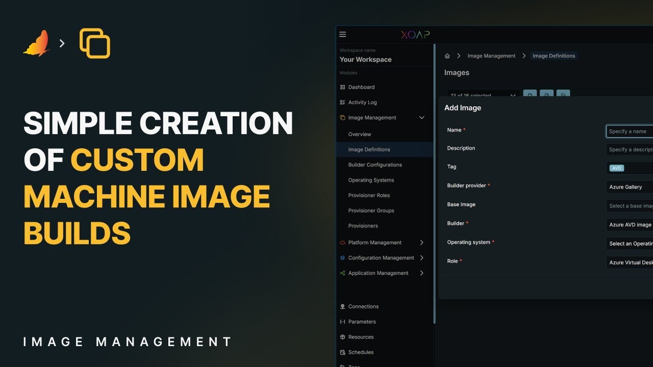 Image Management with XOAP