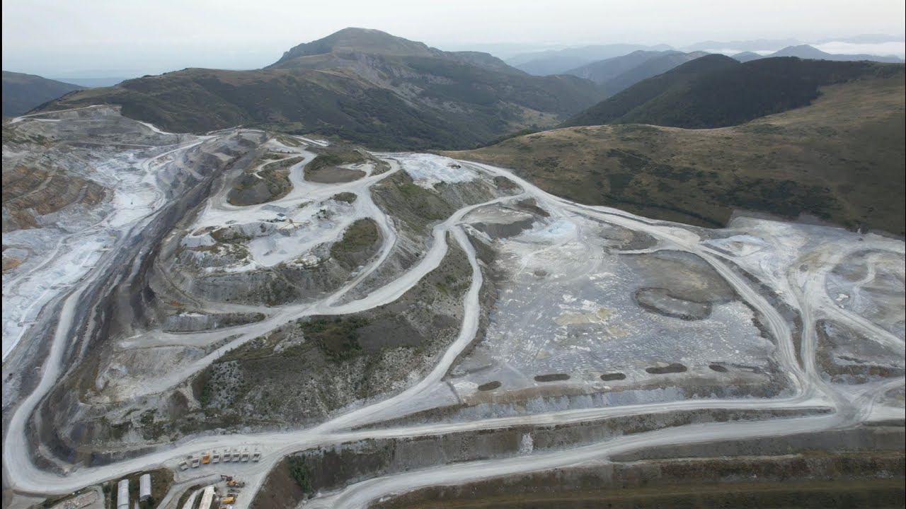 Carrière de talc de Trimouns (Ariège)