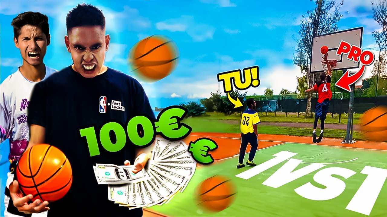 🏀 VINCI 1O€ se Batti il PRO! Basketball Challenge