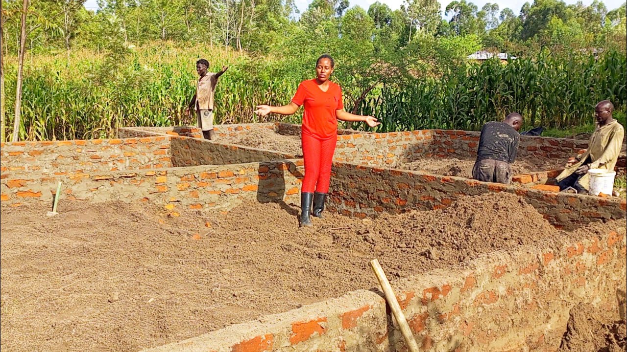 so far so good 🙏/ building my house  in the rural of Kenya, Africa#construction