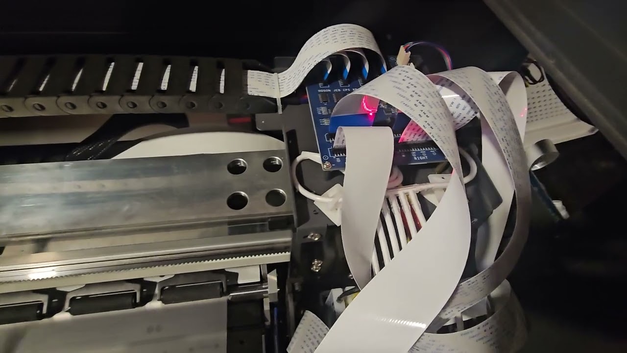 AOK DTF Printer  repair troubleshooting XP600 heads Transistor on Hoson Mainboard  WORKING!