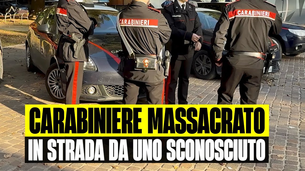ULTIM'ORA MARESCIALLO DEI CARABINIERI MASSACRATO IN STRADA DA UN UOMO CHE AVEVA RICHIAMATO - CATANIA