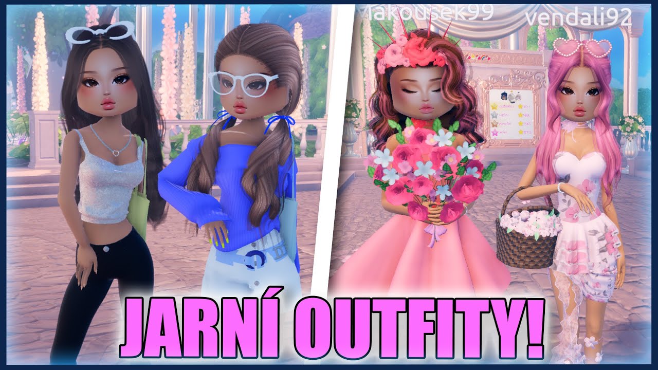 TVOŘÍME JARNÍ OUTFITY!😁 Roblox DRESS TO IMPRESS ☆ w/‪‪@VendaliRoblox