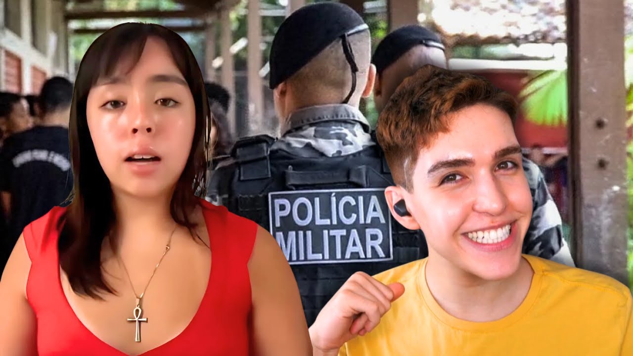 Fui presa na escola e todos APLAUDIRAM