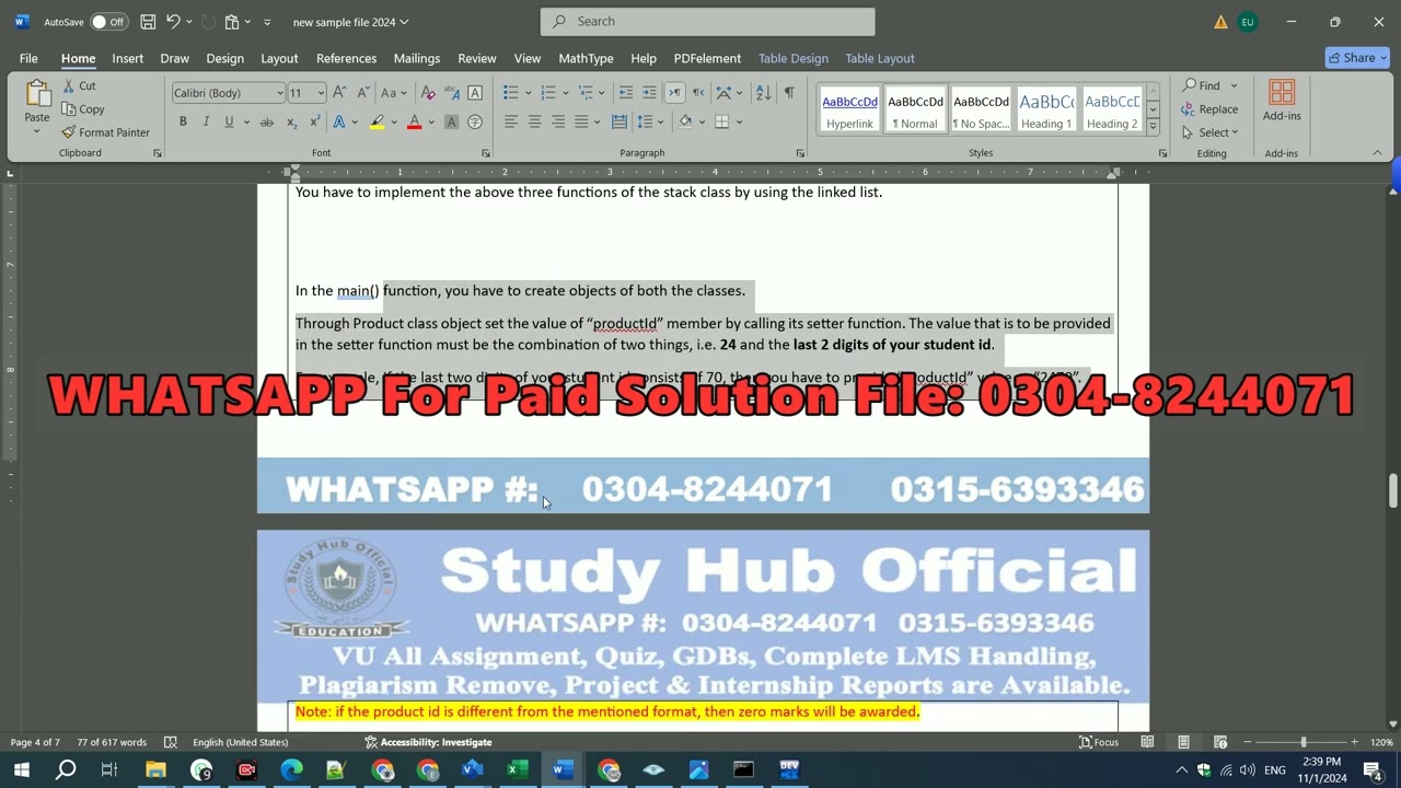 CS301 Assignment 1 Solution FALL 2024, CS301 Assignment 1 solution 2024, CS301 Assignment 1, CS301