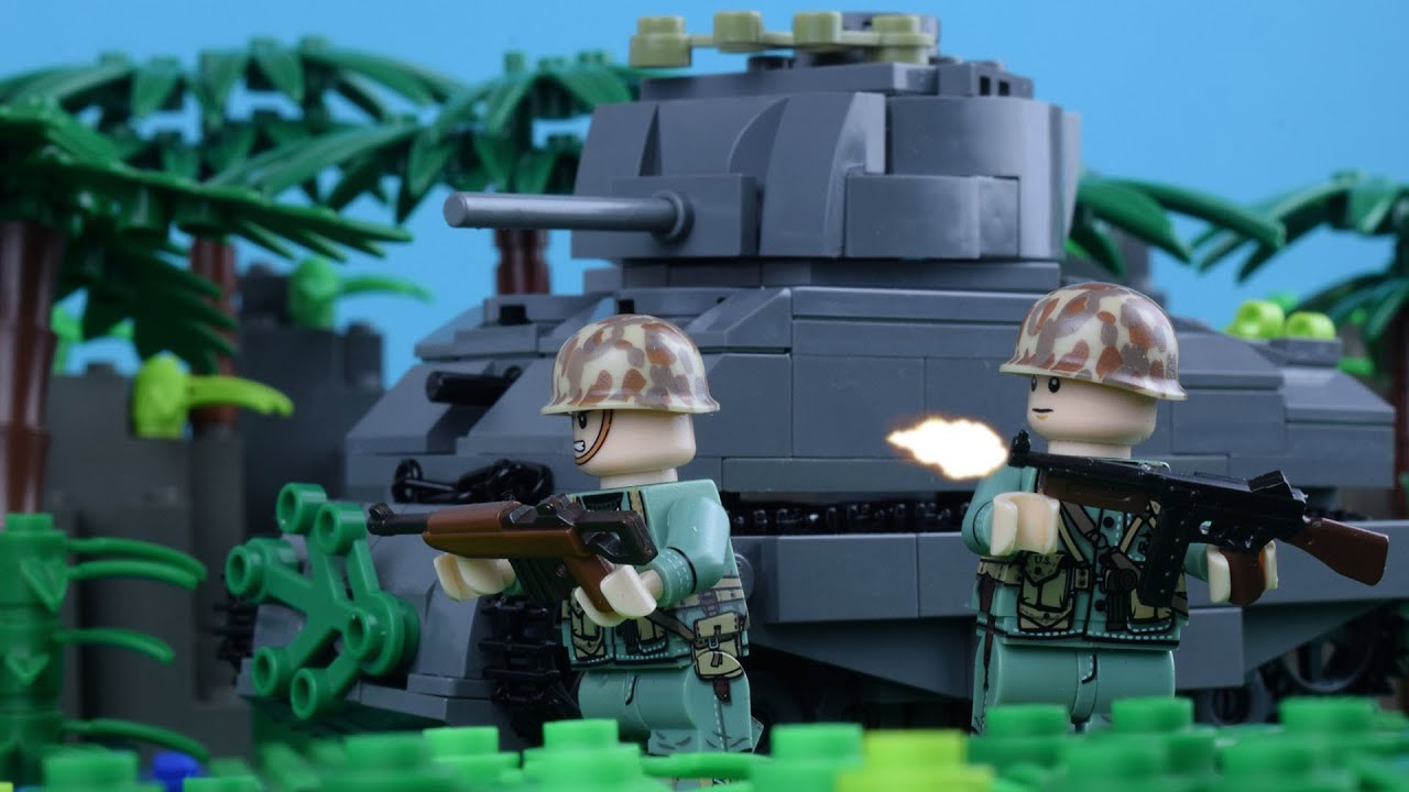 Lego WW2 Pacific - Battle of Peleliu