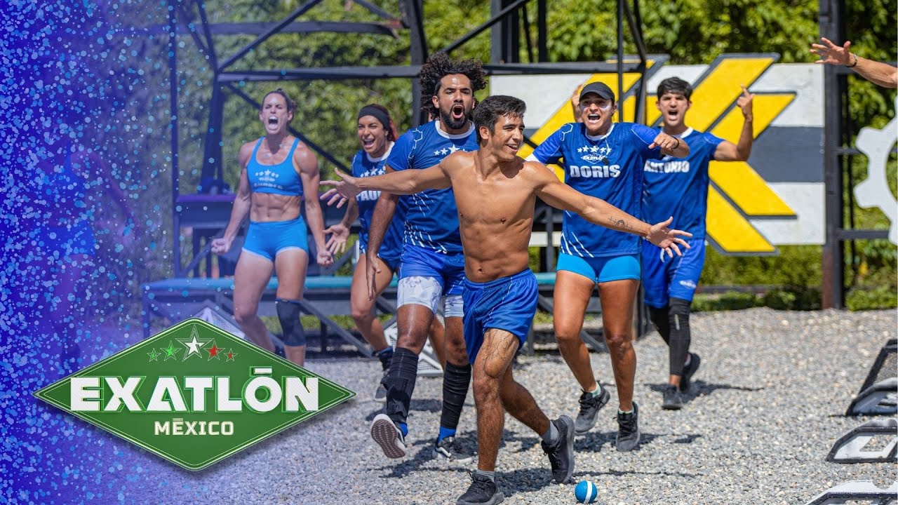 ¡Alexis le otorga a su equipo la victoria y puede respirar! 😮‍💨🔵🏆 | Exatlón México 2026