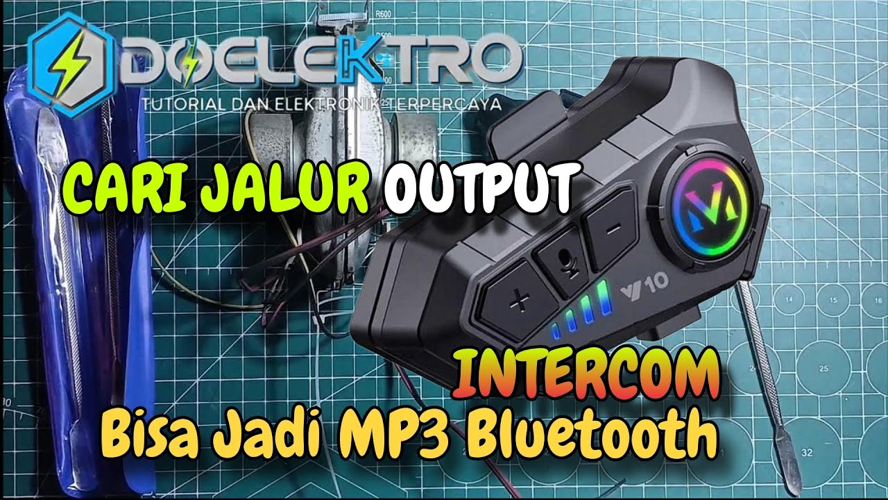 Cari Jalur OUTPUT intercom Bisa Jadi Mp3 bluetooth 