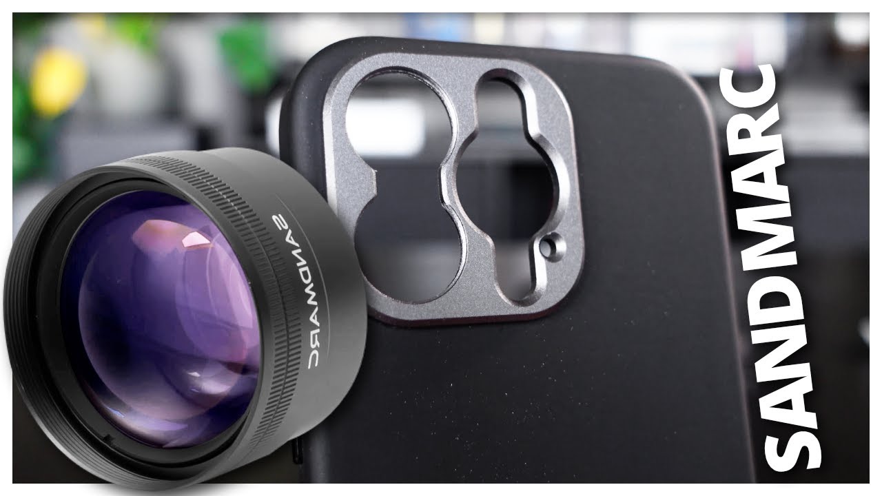 Sandmarc iPhone 13 Pro Lens case + Telephoto 60mm lens