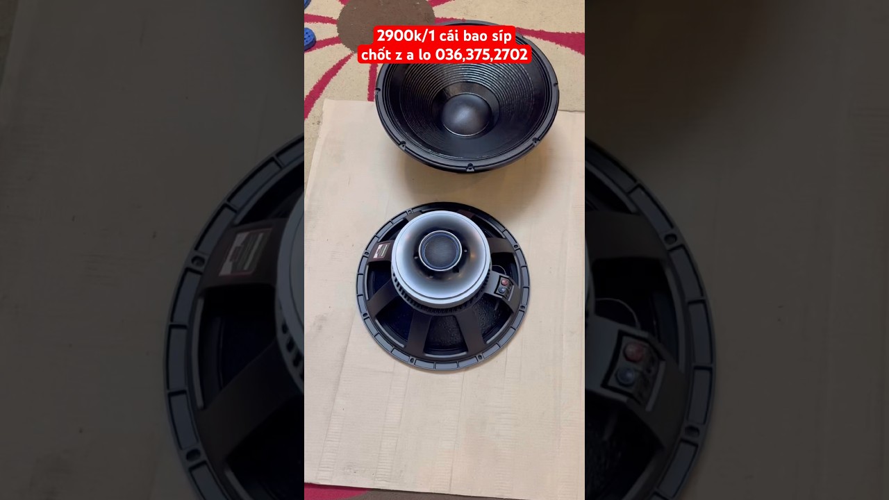 Hot, Loa Bass 50 PIF, model : PIF18-T220, từ 220x2 coil 100, chuy&ecirc;n sub, 1200w, 8ohm