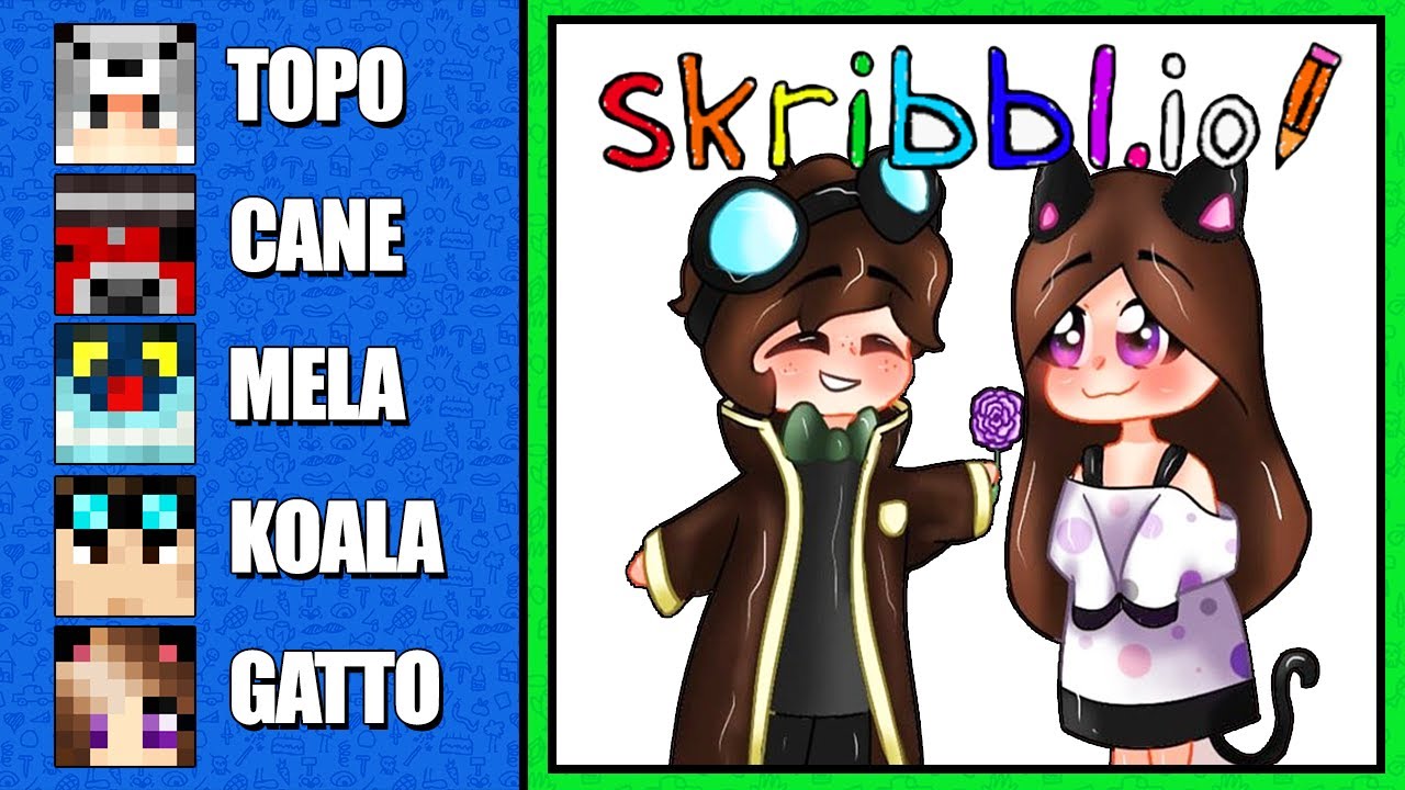 RIPORTO I MIEI AMICI A DISEGNARE SU SKRIBBL.IO!!!