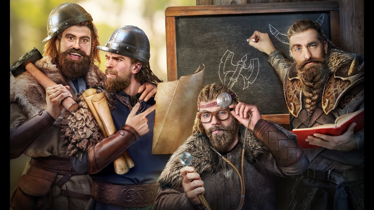 Vikings: War of Clans! как начать играть с нуля? часть 1