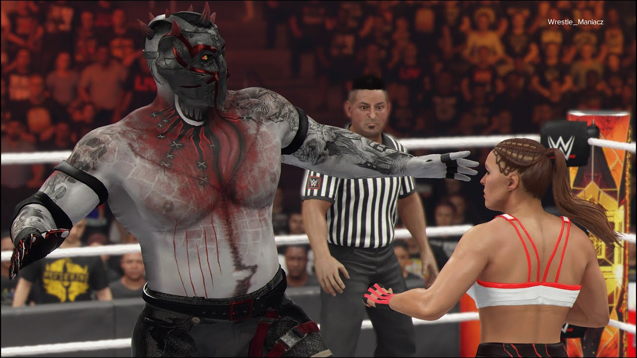 Ronda Rousey vs. Nekros - WWE 2K24 - Amazing Wrestling ❤️