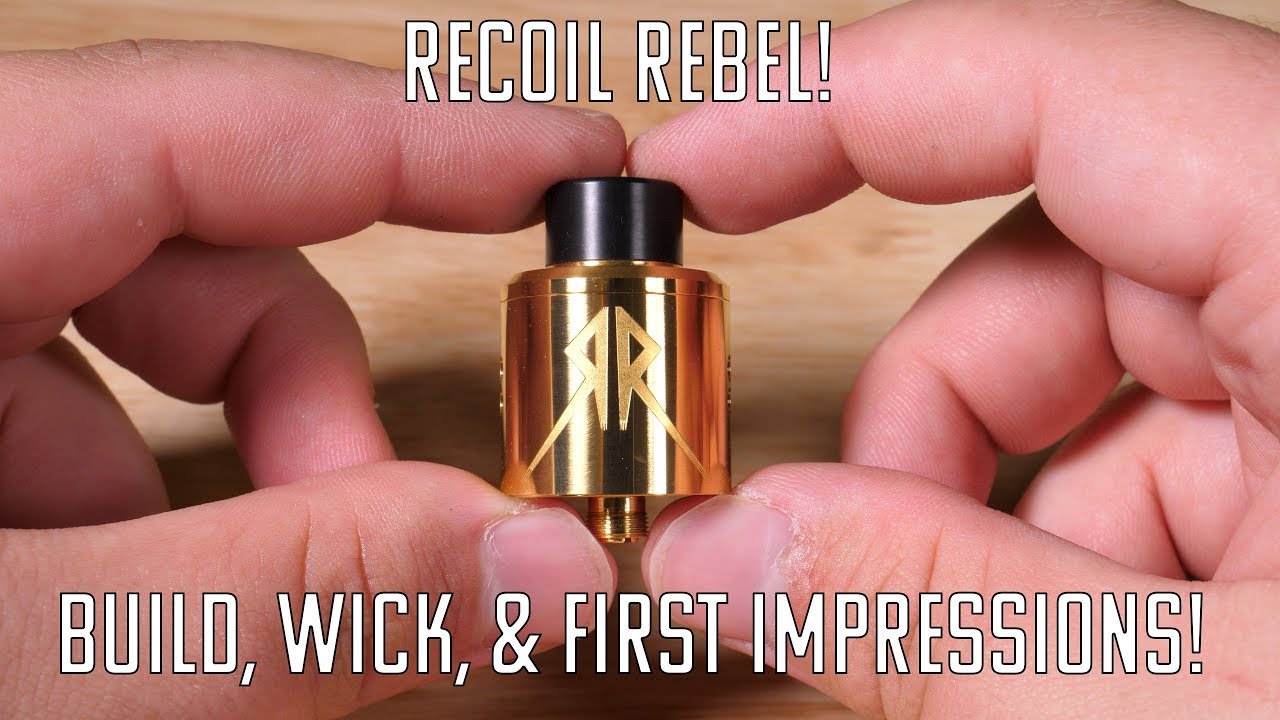 RECOIL REBEL! Первый взгляд: Build & Wick &mdash; пока что всё отлично!