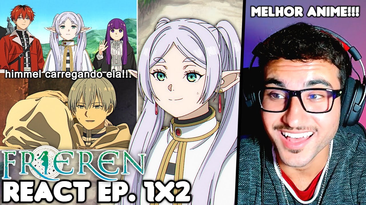 CHOREI COM A VOLTA DE FRIEREN 😭 React Frieren EP. 1 Temporada 2