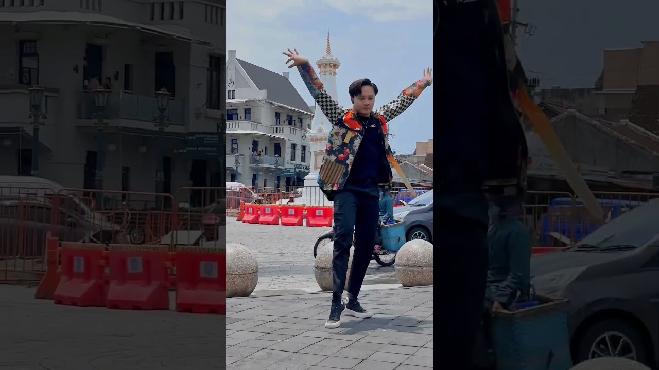 WOW TUGU JOGJA PANAS BANGET #dance #viralshort #viralvideo