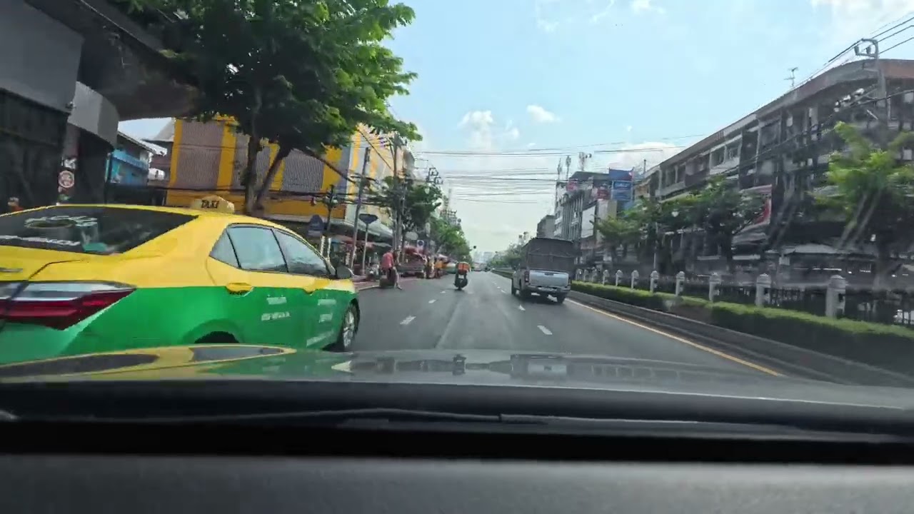 Driving in Bangkok is a challenge