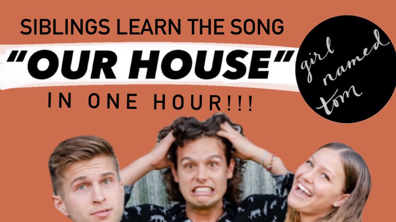 CAN SIBLINGS LEARN A SONG IN 1 HOUR?? Girl Named Tom cover 