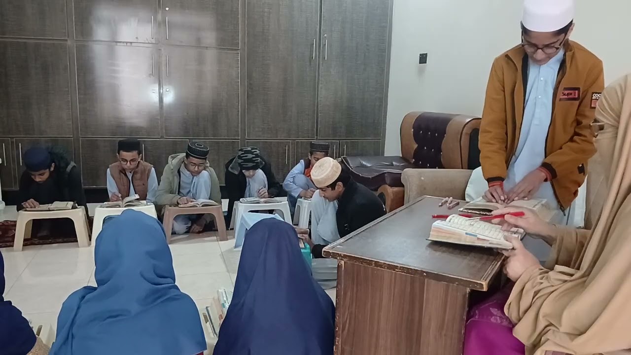 Red pencil Lesson with tajweed| hifz class quran academy|