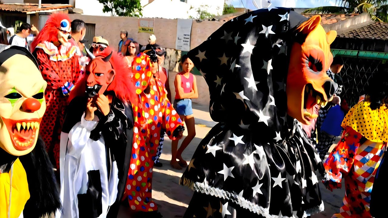 Primeiro vídeo de papangús  2026/Queimadas PB! Aqui  o Carnaval chega mais cedo👻🎉