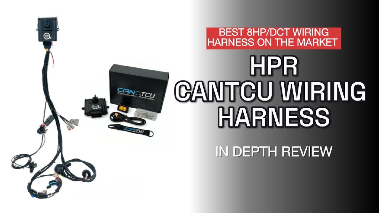 Жгут проводов HPR CANTCU — настоящий жгут проводов Plug and Play для трансмиссий 8HP и DCT