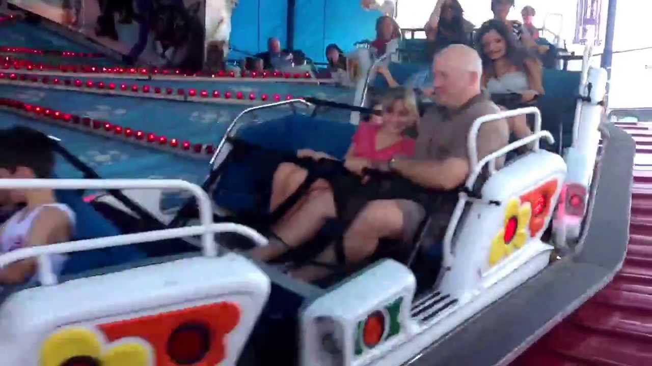 Mayor Rob Ford rides the Polar Express at the CNE, Aug. 18.
