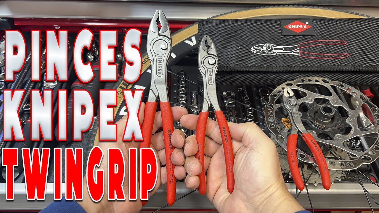 Les pinces Twingrip de chez Knipex  : pourquoi c'est une DINGUERIE !