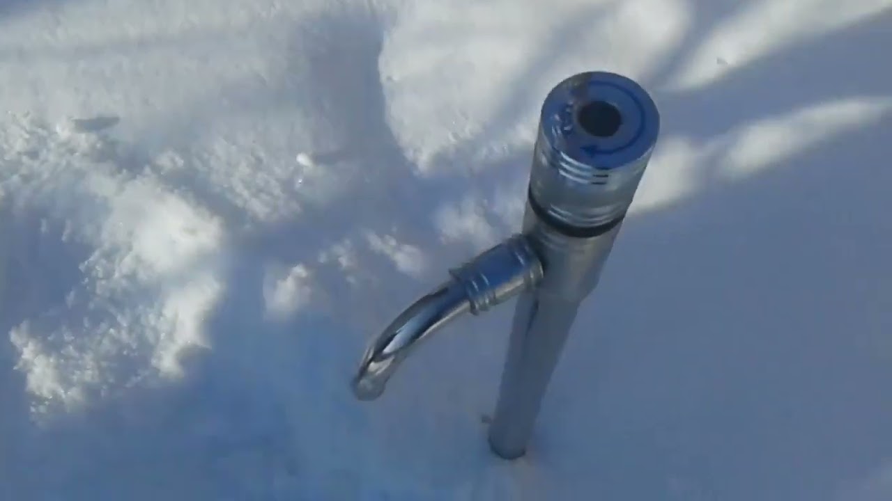 Das Modell mit Drehgriff - Der frostsichere Außenwasserhahn