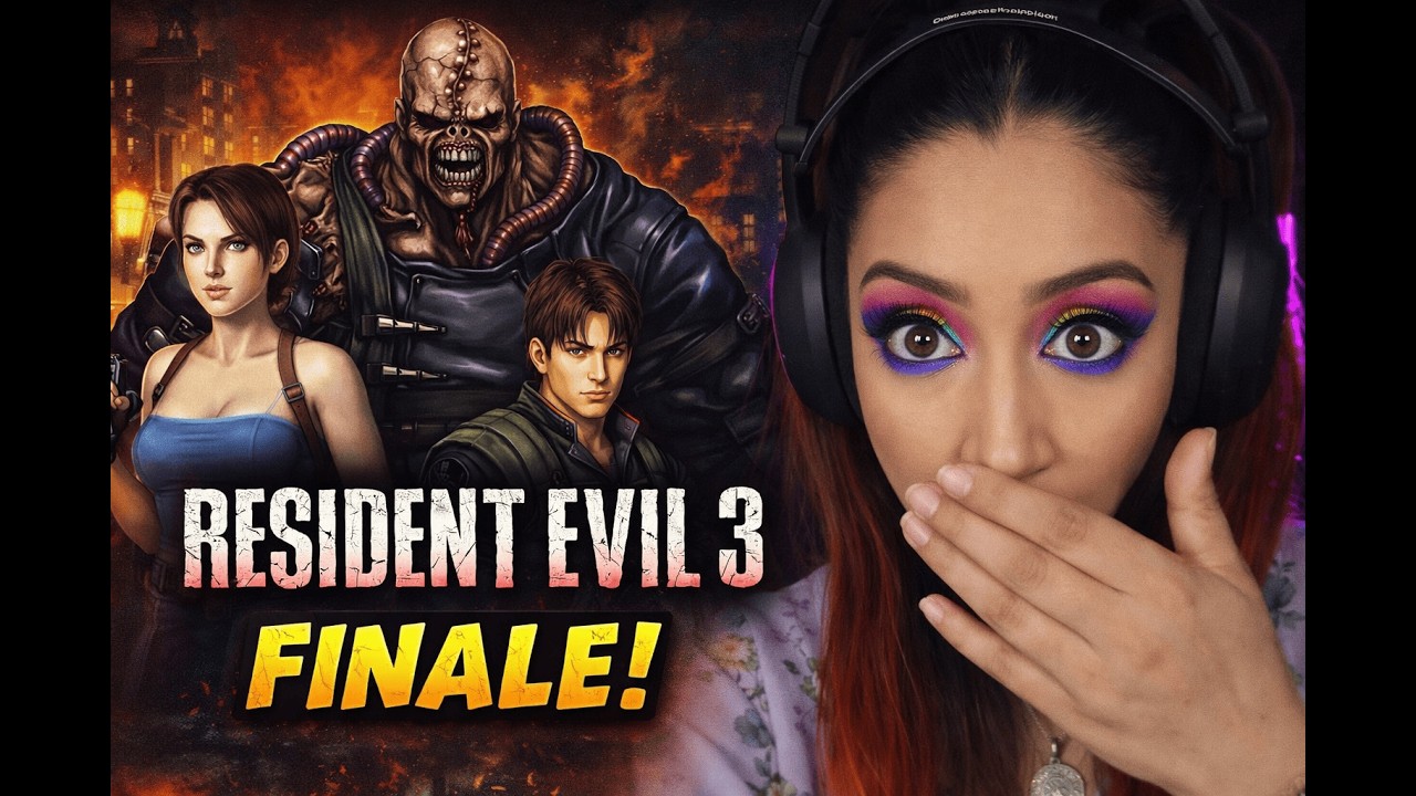 RESIDENT EVIL 3 FINALE 🔥 Nemesis Won’t Stay Down?! | First Playthrough Ending