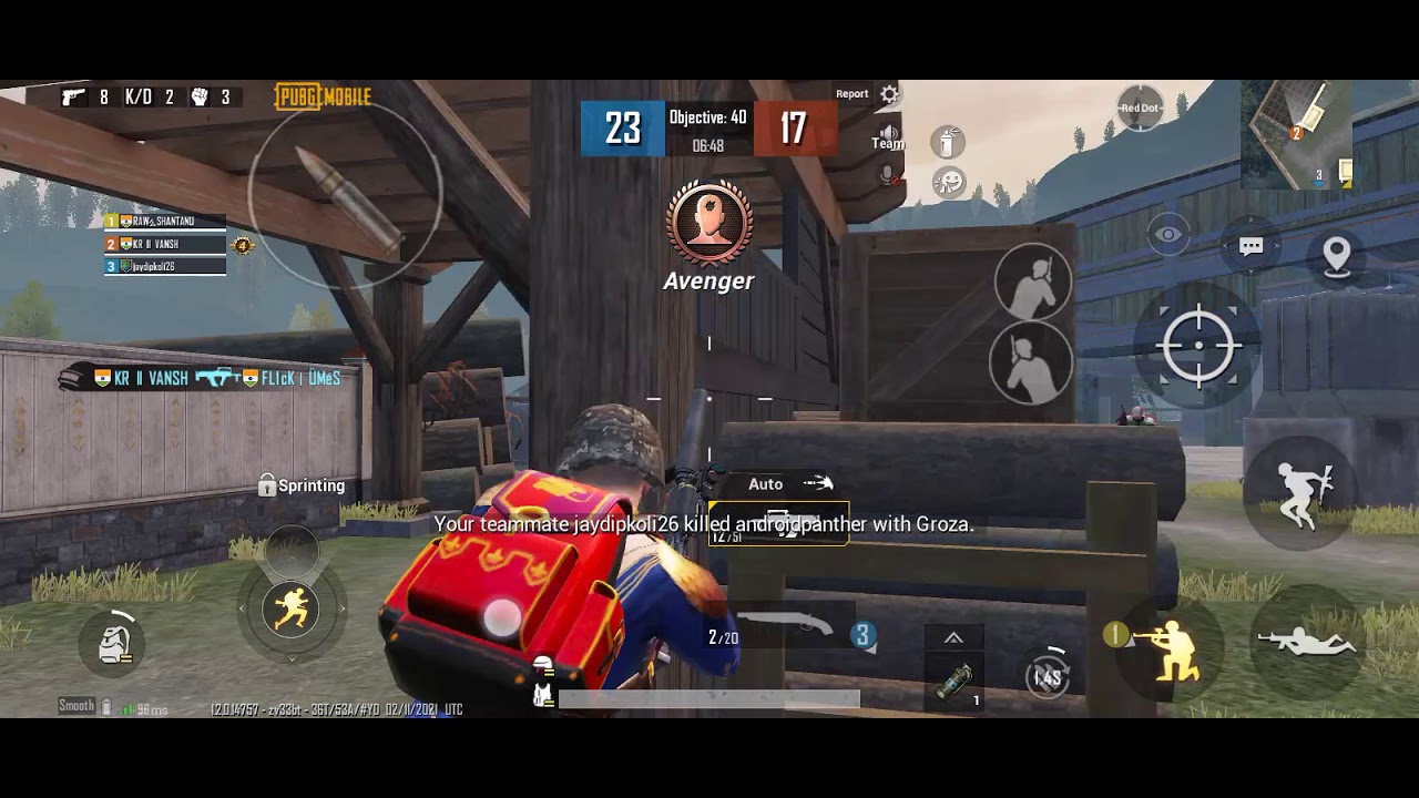 VANSH GAMING YT//.. BEST GAME PLAY  //  ARENA  16 + KILLS