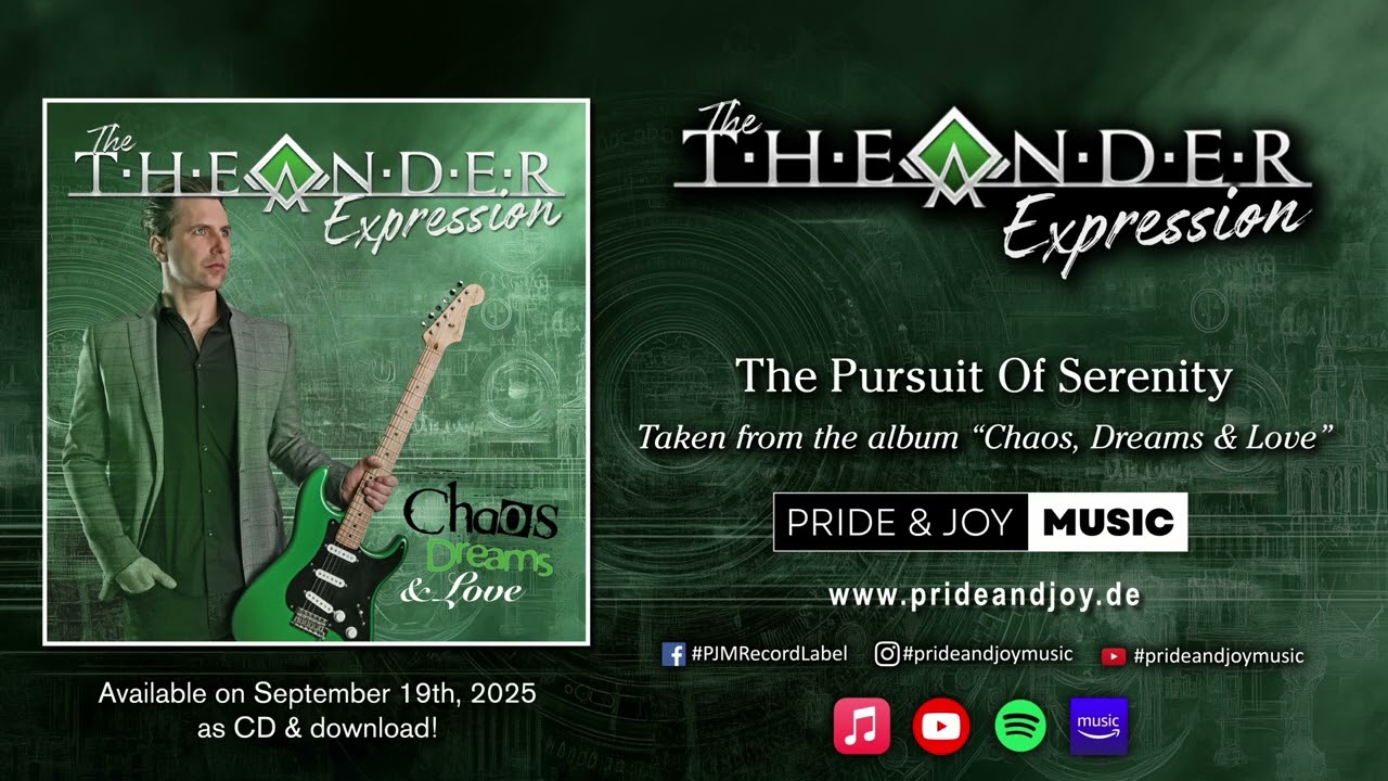The Theander Expression feat. Chandler Mogel - The Pursuit Of Serenity (Official Audio Video)