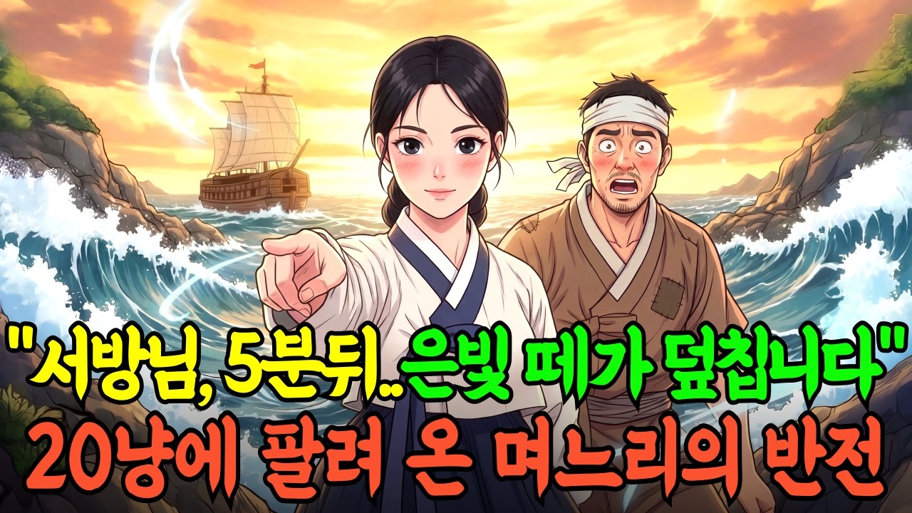 “서방님, 5분 뒤…은빛 떼가 덮칩니다” ‘요물’이라 불린 여인, 바다를 뒤집다 야담 | 옛날이야기 | 오디오북